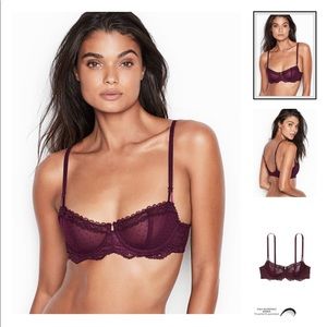 NWOT Wicked Unlined Balconette Bra